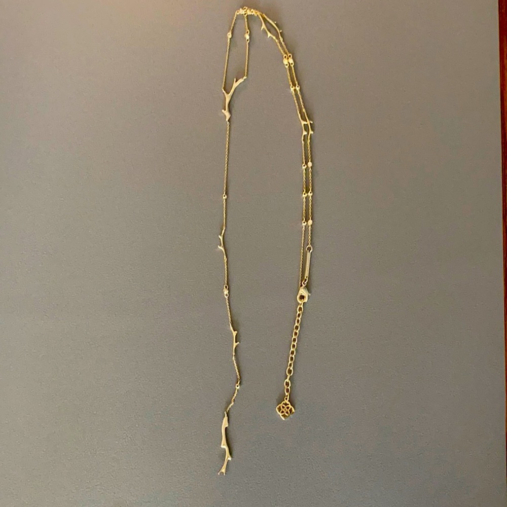 Kendra Scott Gold Long Necklace